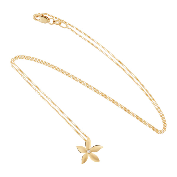 Ileana Makri Golden Blossom Necklace Y-D-L