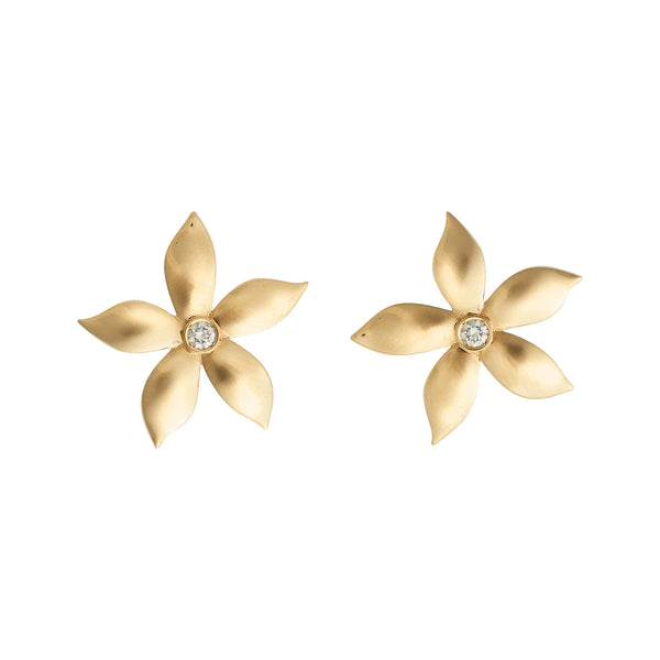 ileana makri Golden Blossom Studs Y-D-L