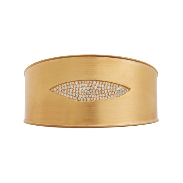Ileana Makri Golden Breeze Cuff Bracelet