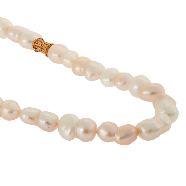 Ileana Makri Golden Pearl Voyage Necklace 112 (45cm)