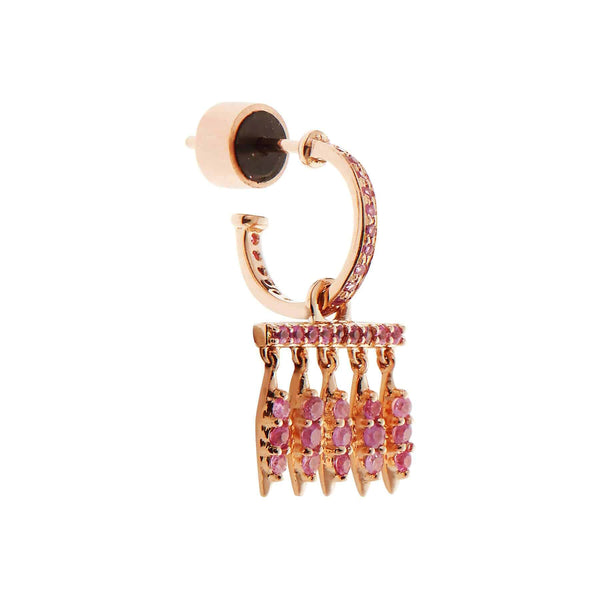 Ileana Makri Grass Dewdrops Hoops P-PS