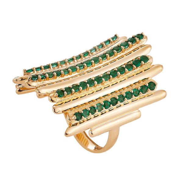 Ileana Makri Grass Fence Ring Y-EM