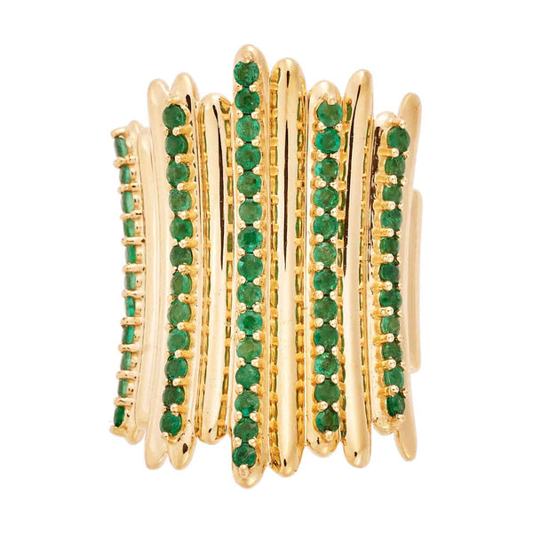 ileana makri Grass Fence Ring Y-EM