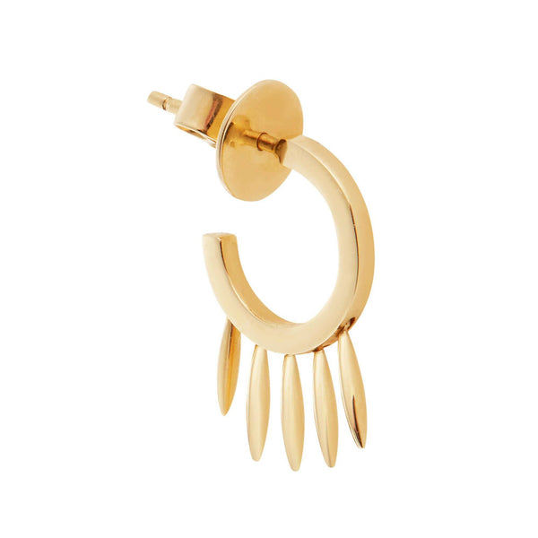Ileana Makri Grass Fringe Mini Hoops Υ