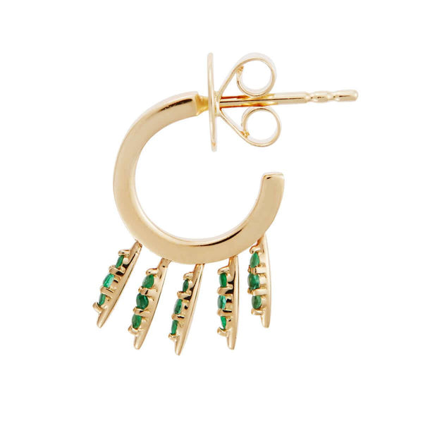 Ileana Makri Grass Fringe Mini Hoops Υ-ΕΜ