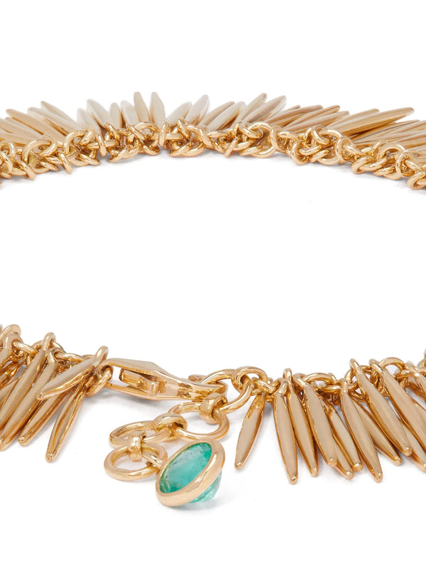 Ileana Makri Grass Leaves Bracelet Y-EM