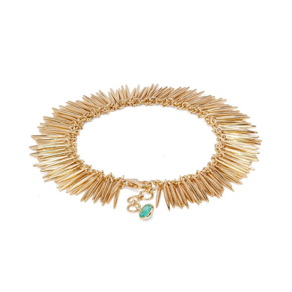 ileana makri Grass Leaves Bracelet Y-EM