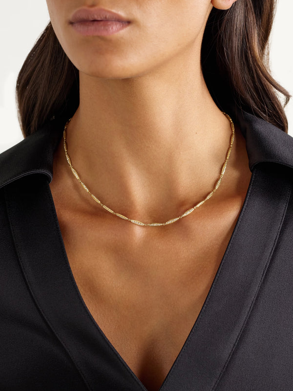 Ileana Makri Grass Light Breeze Necklace Υ-Lchd