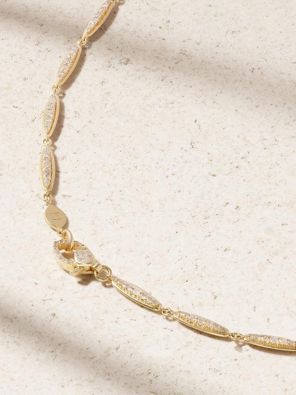 Ileana Makri Grass Light Breeze Necklace Υ-Lchd
