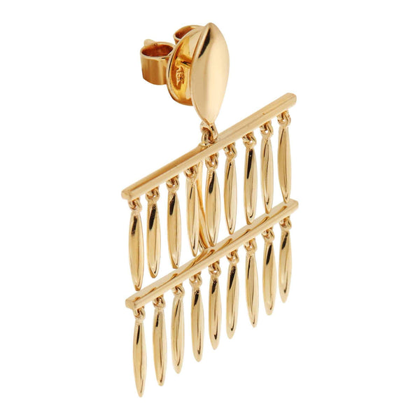 Ileana Makri Grass Mini Raining Drops Earrings Y