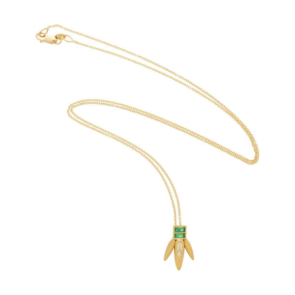 Ileana Makri Grass Straw Pendant Y-D-EM
