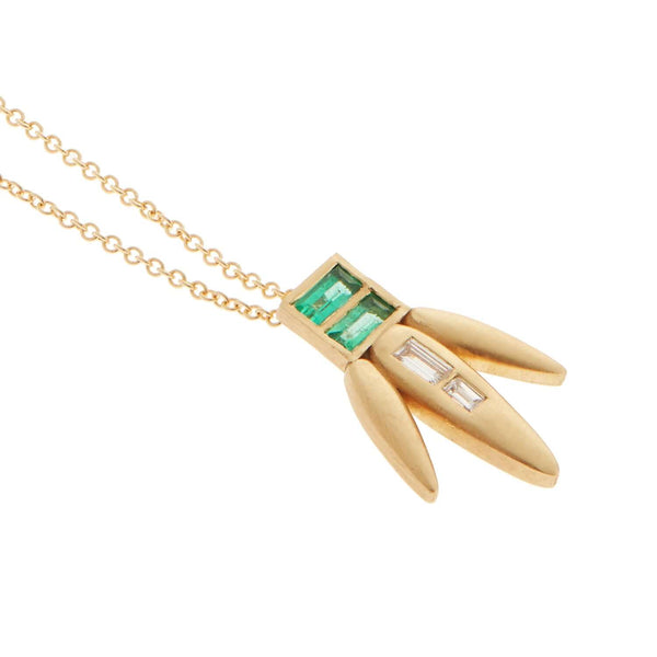 Ileana Makri Grass Straw Pendant Y-D-EM