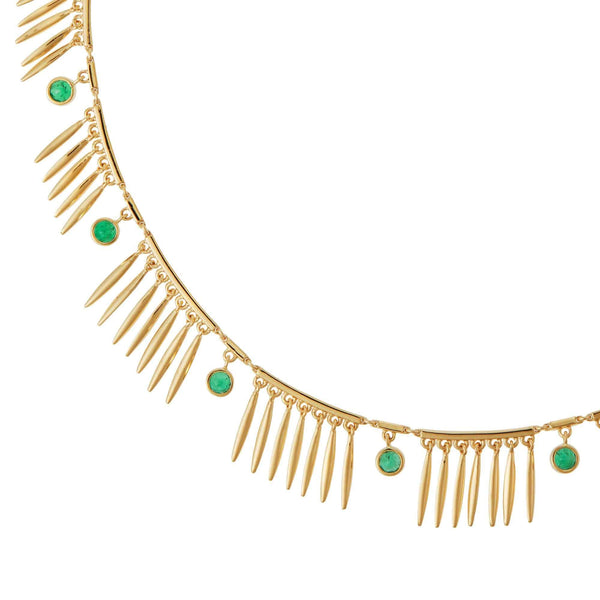 Ileana Makri Grass Sunny Necklace Y-EM
