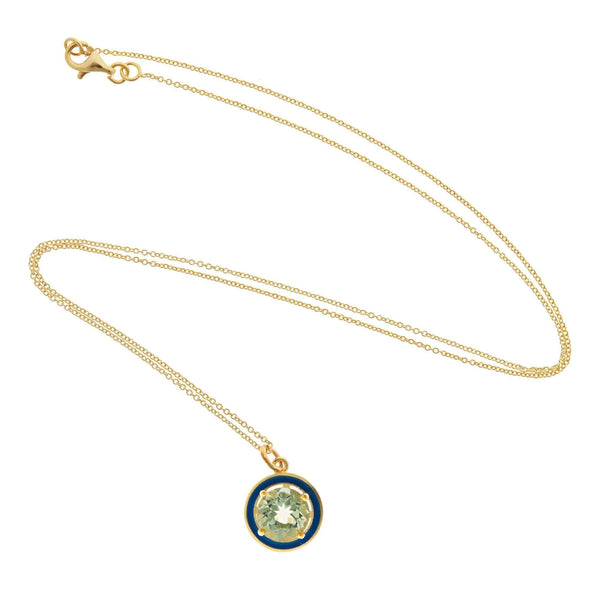 Ileana Makri Green Amethyst Enamel