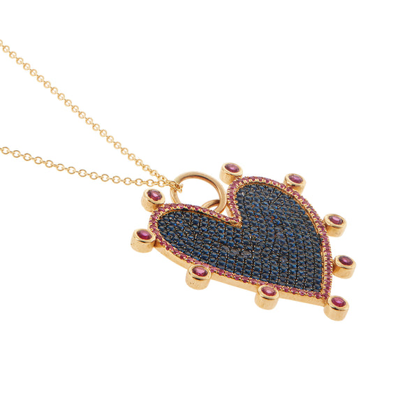 ileana makri Halo Heart Pendant