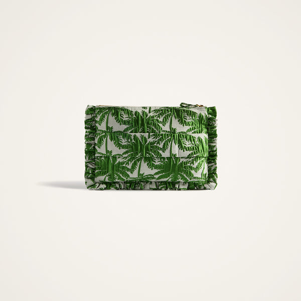 Ileana Makri Hand Pochette Tropicana White
