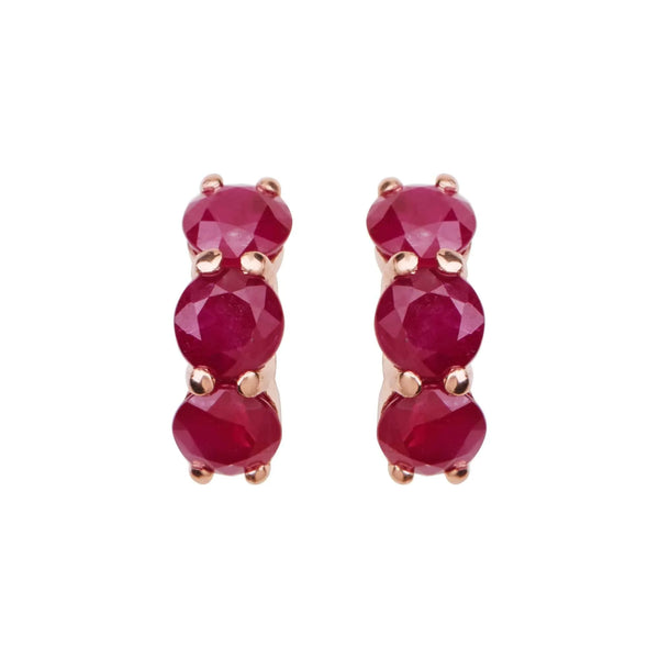 Ileana Makri Huggie Hoops P-Ru
