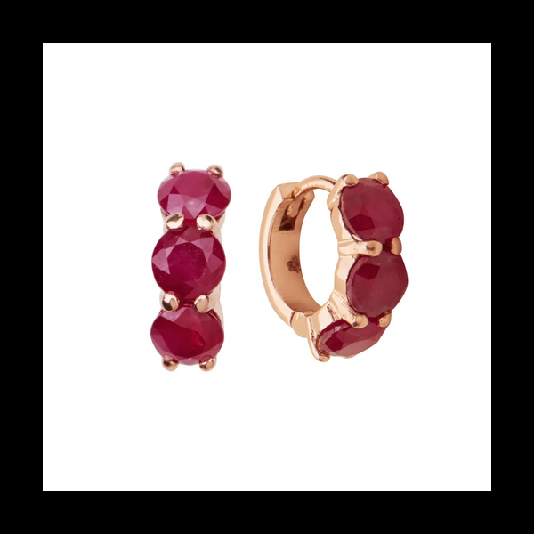 ileana makri Huggie Hoops P-Ru