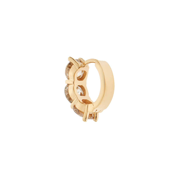 Ileana Makri Huggie Hoops Y-Lchd