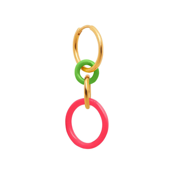 ileana makri Hula Hoop Green Pink