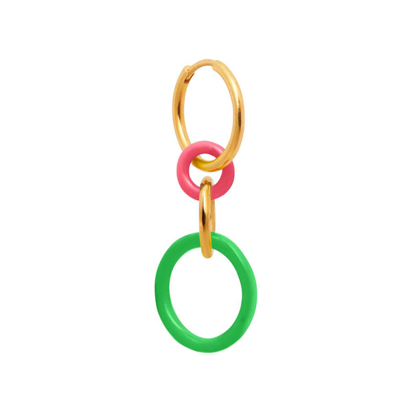 ileana makri Hula Hoop Pink Green