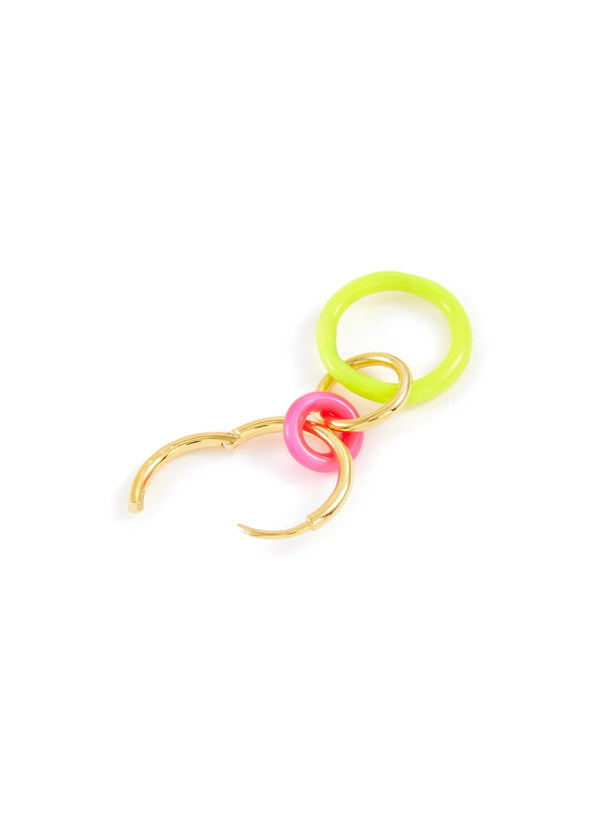Ileana Makri Hula Hoop Pink Yellow