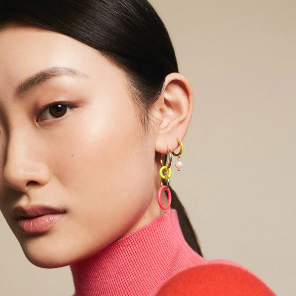 Ileana Makri Hula Hoop Yellow Pink