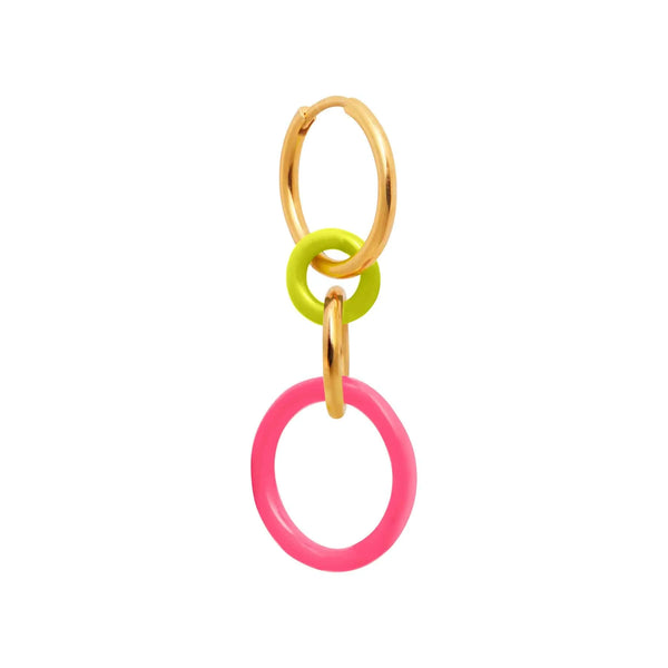 ileana makri Hula Hoop Yellow Pink