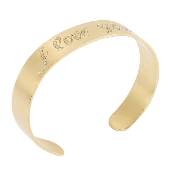 Ileana Makri I Love You Cuff