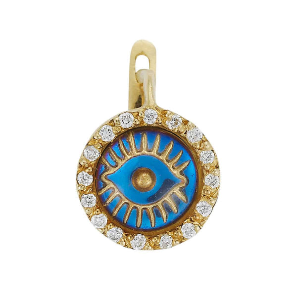 Ileana Makri Iredescent Eye Earings - D