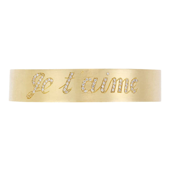 ileana makri Je t'aime Cuff