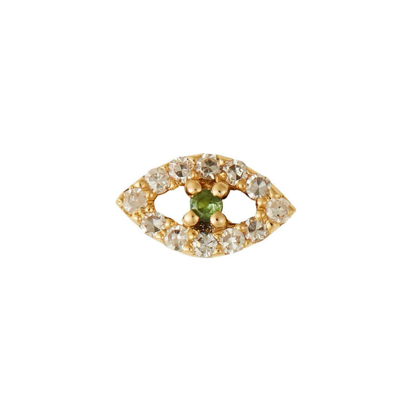 Ileana Makri Kitten Eye Stud Y-D-TS-S