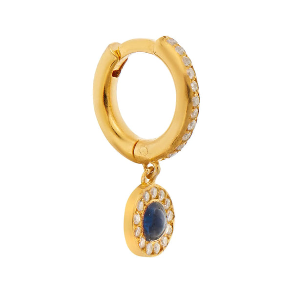 Ileana Makri Kyanite Sun Midi Hoops