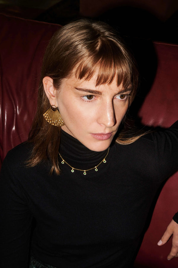 Ileana Makri Kyanite Sun Necklace