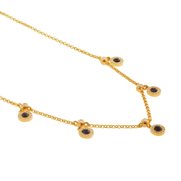 Ileana Makri Kyanite Sun Necklace