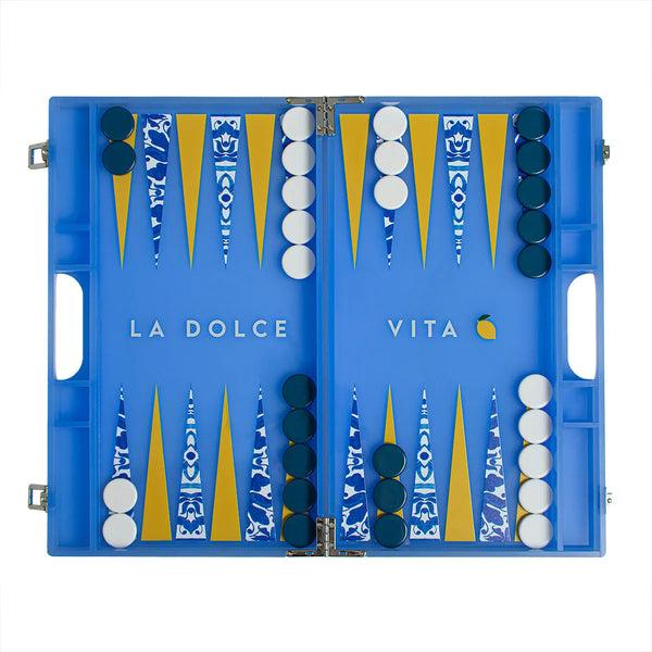 ileana makri La Dolce Vita Backgammon