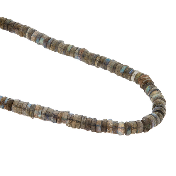 Ileana Makri Labradorite Beaded Necklace (45cm)