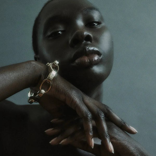 Ileana Makri Large Elipse Link Bracelet