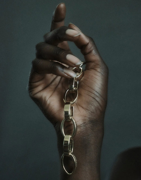 Ileana Makri Large Elipse Link Bracelet