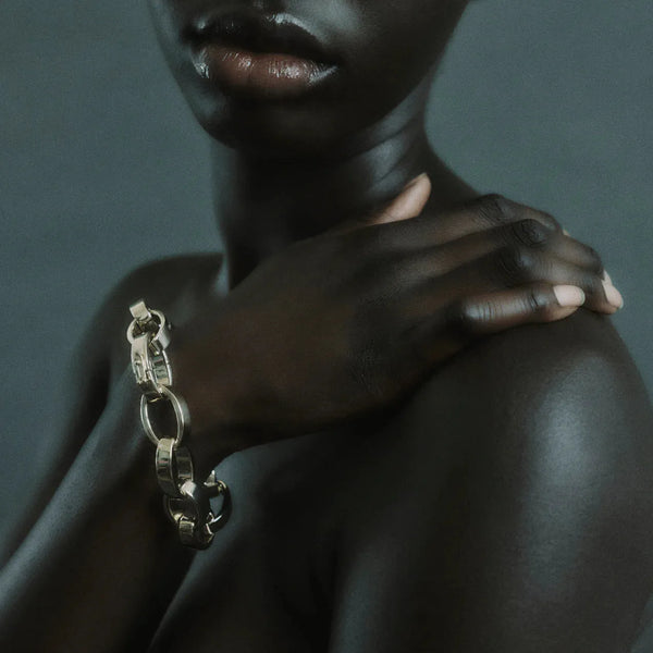 Ileana Makri Large Elipse Link Bracelet