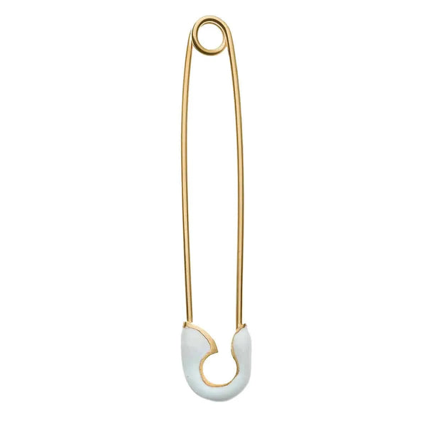 Ileana Makri Large Enamel Safety Pin Y10