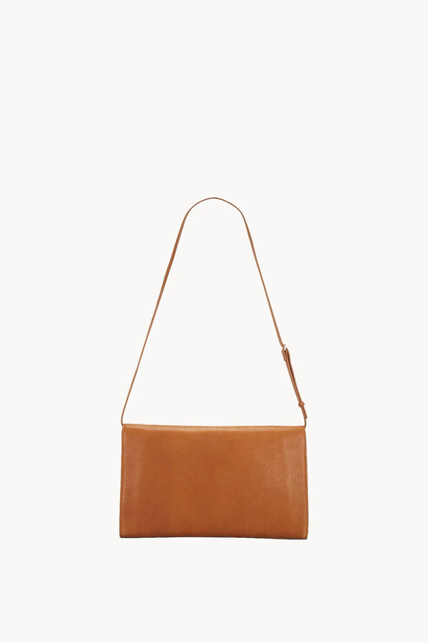 Ileana Makri Large Envelope Bag In Tan Leather