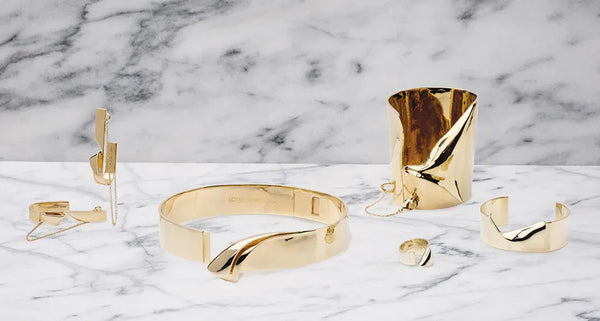 Ileana Makri Large Folded Cuff