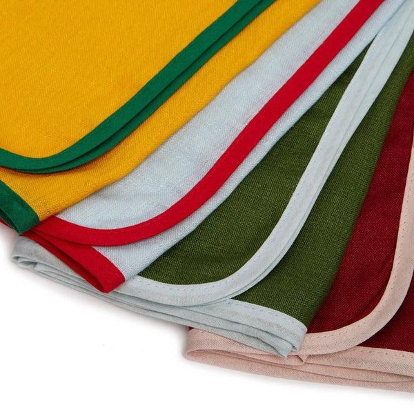Ileana Makri Large Napkins Mix (Set Of 4)