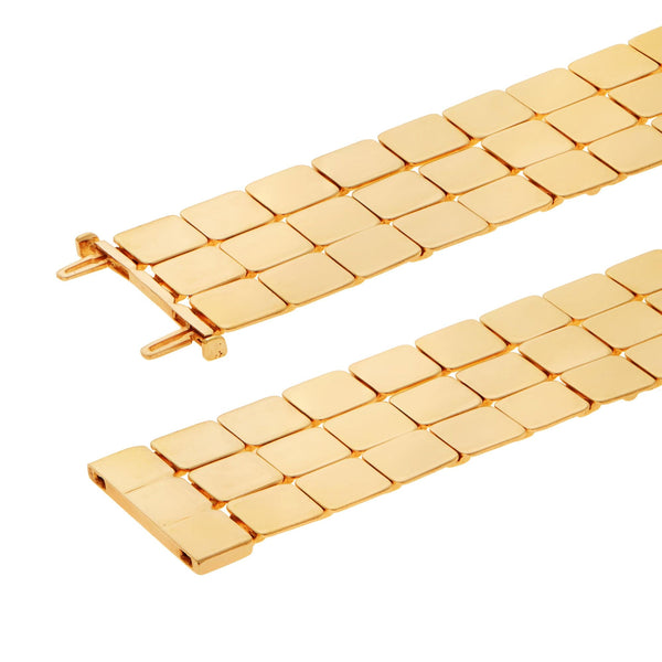 Ileana Makri Large Tile Triplet Bracelet