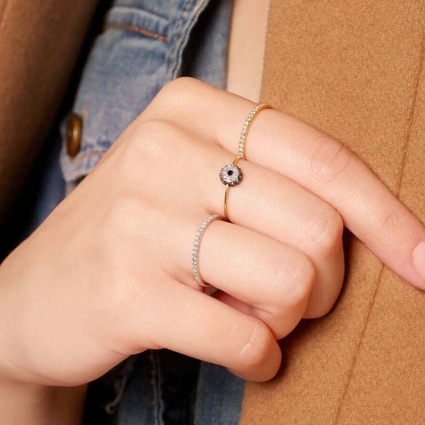 Ileana Makri Leda Eye Ring