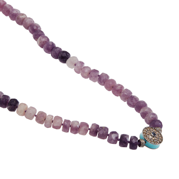 Ileana Makri Lepidolite Talisman Necklace 230 (45cm)