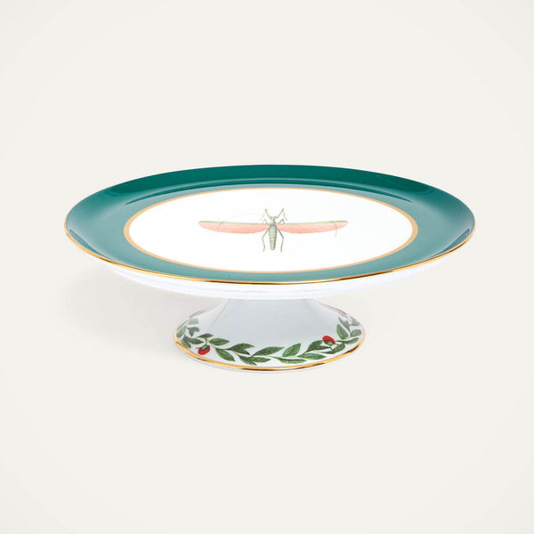 ileana makri Libellula Green Cake Stand