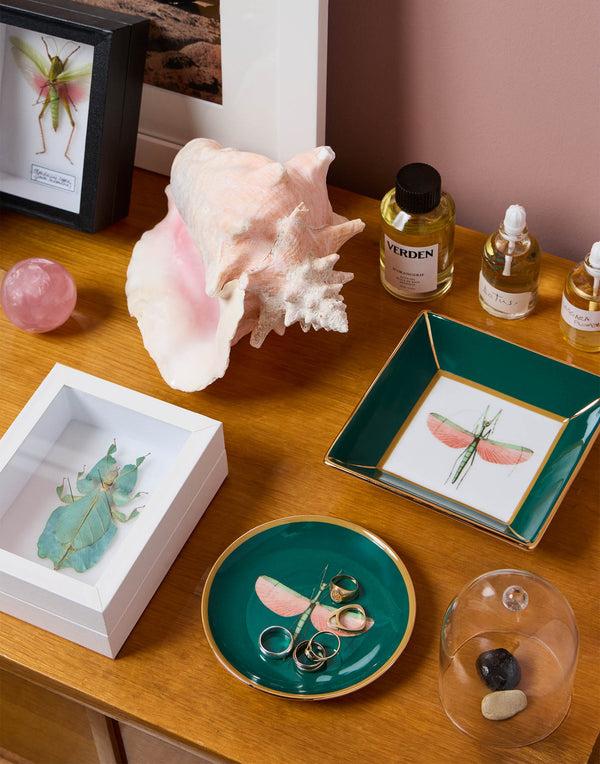 Ileana Makri Libellula Green Trinket Tray