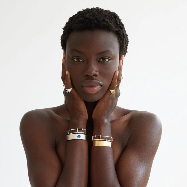 Ileana Makri Line Cuff SLV